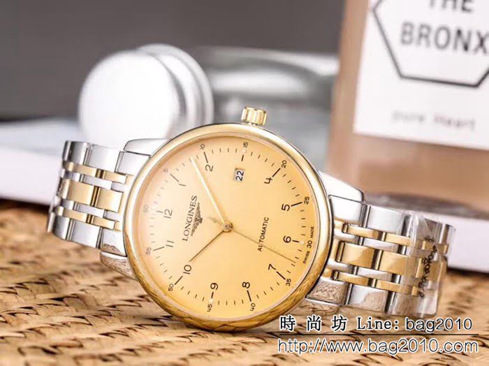 LONGINES浪琴 經典大三針 全自動機械 精品男士腕表 WSS0858